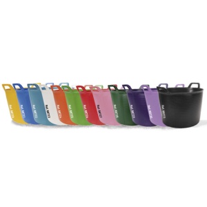 Galeata FLEXTUB din plastic verde Nr.3 (40 L) - RUBI-88728 - Img 2
