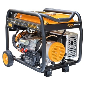 Generator curent monofazat Stager FD 3600ER automatic 230V, 3.0kW, benzină, conector ATS, multistart, autonomie pana la 20h - Img 4
