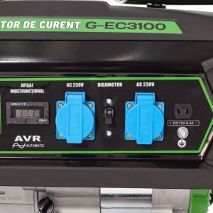 Generator de curent pe benzina Greenfield G-EC3100, portabil, monofazat, putere 2.3 kVA, 2.3 kW - Img 8