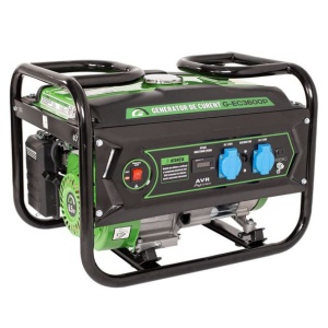 Generator de curent pe benzina Greenfield G-EC3600P, portabil, monofazat, putere 2.4 kVA, 2.4 kW, bobinaj alternator cupru - Img 2