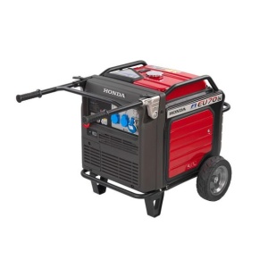 Generator de curent pe benzina Honda EU70IS1, portabil, monofazat, 7.0 kW, pornire electrica