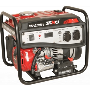Generator de curent SENCI SC1250E-LITE putere maxima 1,0 kW 230V pornire electrica - Img 2