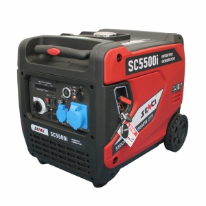 Generator inverter SENCI SC5500iE putere maxima 6.0 kW 230V pornire electrica insonorizat - Img 2