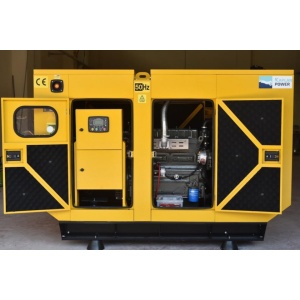 Generator stationar insonorizat DIESEL, 33kVA, motor Perkins, Kaplan KPP-33 - Img 2