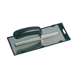 Gletiera cu montura de aluminiu, lama din otel nichelat, maner banana - 280×120