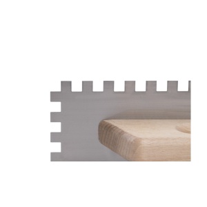 Gletiera dintata cu maner din lemn 48cm, 12x12mm - RUBI-73973 - Img 4