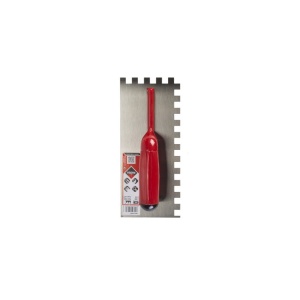 Gletiera dintata cu maner plastic 28cm, 12x12mm - RUBI-25907 - Img 3