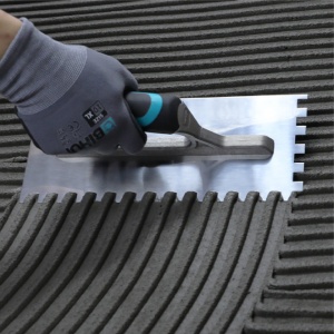 Gletiera dintata INOX 280x120mm, 4mm - BIHUI-PTSB04 - Img 2
