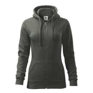 Hanorac pentru damă, Trendy Zipper, 300 g/m² 411 - Img 6