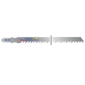 HC 34 Panza HCS/CV pentru fierastrau vertical, prindere T, pentru lemn / 5 bucati, DIM 132 x 7.8 x 1.45 mm