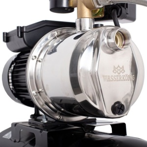 Hidrofor cu pompa autoamorsanta Wasserkonig WSKX5153-25, putere 1200 W, 9 m, debit 5100 l/h, inaltime refulare 53 m, vas de expansiune 24 litri - Img 6