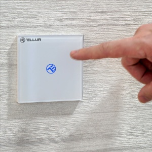 Întrerupător WiFi Tellur Smart, SS1N, 1 port, 1800W, 10A - Img 2