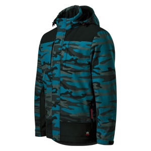 Jachetă softshell de iarnă pentru bărbaţi, Vertex Camo, 320 g/m² W56 - Img 2