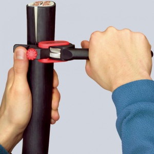 KNIPEX 16 40 150 Decapator poliamidă ranforsată cu fibră optică 150 mm (carton cu autoservire/în blister) - Img 6