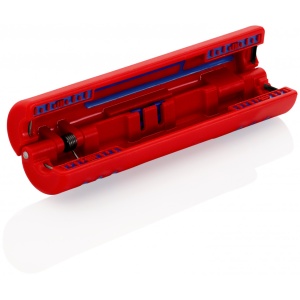 KNIPEX 16 60 100 SB Dezizolator pentru cabluri coaxiale universal 100 mm, cabluri coaxiale 4,8 - 7,5 cabluri rotunde 3 x 0,75 mm² - Img 2