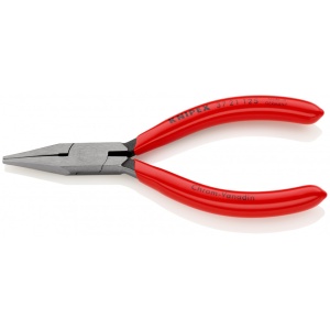 KNIPEX 37 21 125 Clește de prindere pentru mecanică fină acoperite cu plastic vopsit negru 125 mm