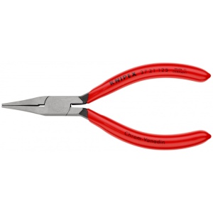 KNIPEX 37 21 125 Clește de prindere pentru mecanică fină acoperite cu plastic vopsit negru 125 mm - Img 3