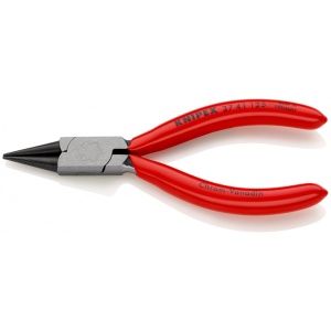 KNIPEX 37 41 125 Clește de prindere pentru mecanică fină acoperite cu plastic vopsit negru 125 mm