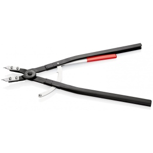 KNIPEX 44 10 J5 clește pentru inele de siguranță pentru inele interioare cu alezaje vopsit electrostatic în negru 570 mm - Img 2