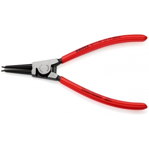 KNIPEX 46 11 A2 clește pentru inele de siguranță pentru inele exterioare pe axuri acoperite cu plastic vopsit negru 180 mm