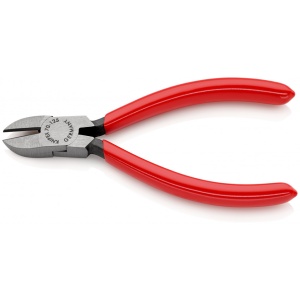 KNIPEX 70 01 125 EAN Tăietor lateral (șfic) acoperite cu plastic vopsit negru 125 mm - Img 2
