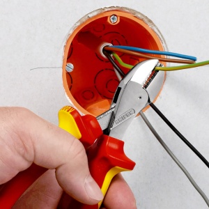 KNIPEX 73 06 160 X-Cut® Şfic compact cu transmisie mare a forței izolate, cu manere multicomponent, testate VDE cromat 160 mm - Img 5