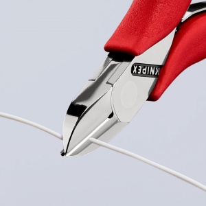 KNIPEX 77 11 115 Șfic pentru instalații electronice acoperit cu material plastic aderent 115 mm - Img 4