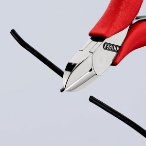 KNIPEX 77 11 115 Șfic pentru instalații electronice acoperit cu material plastic aderent 115 mm - Img 6
