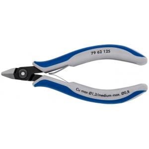 KNIPEX 79 62 125 Șfic de precizie pentru sisteme electronice cu manşoane multicomponent brunat 125 mm - Img 1