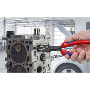 KNIPEX 82 02 200 TwinGrip Clești cu prindere frontală cu manşoane multicomponent vopsit negru 200 mm - Img 7