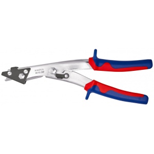 KNIPEX 90 55 280 Foarfece de tăiat tablă cu manşoane multicomponent nichelat 280 mm - Img 3