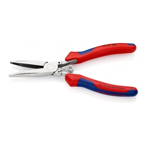 KNIPEX 91 92 180 Cleşte pentru cleme de tapiţerie cu manşoane multicomponent polizat, cu aspect de oglindă 185 mm - Img 2