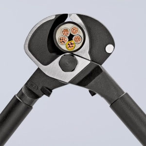 KNIPEX 95 12 500 Foarfece de tăiat cabluri cu manşoane multicomponent 500 mm - Img 2