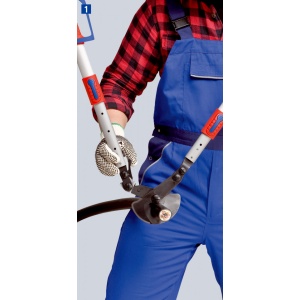 KNIPEX 95 32 038 Foarfece de tăiat cabluri (principiul clichetului) cu laturi telescopice cu manşoane multicomponent 570 mm - Img 2