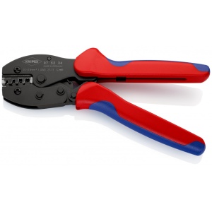 KNIPEX 97 52 34 PreciForce® Clește de sertizat cu manşoane multicomponent brunat 220 mm - Img 3