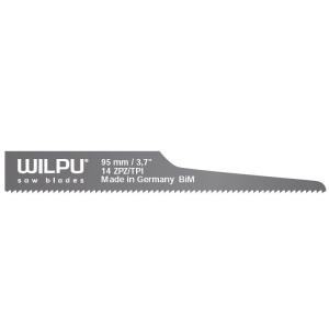 L 2014 Panza sabie pentru masini pneumatice, pentru materiale sandwich, DIM 95 x 12.3 x 0.63 mm - 20014 00105