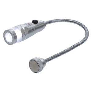 Lampa de lucru cu LED, magnetica, brat flexibil - Img 1