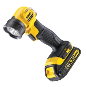 Lanterna LED pivotanta Dewalt DCL040, 110 lumeni, compatibila cu acumulatori Li-Ion 18 V - Img 3