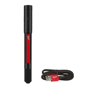 Lanternă tip stilou 250 lumeni, reîncărcabilă USB