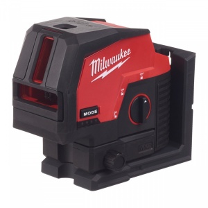 Laser M12™ cu linie transversală verde cu puncte de verticală Milwaukee