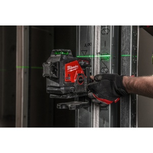 Laser M12™ verde 360° cu 3 planuri Milwaukee M12 3PL-401C - Img 7