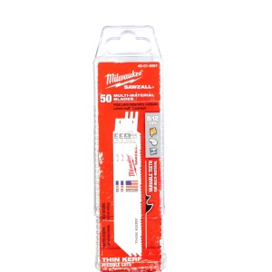 Lemn / Metal / Plastic: Pânze universale Milwaukee 150 x 8 / 12 Tpi - 50 bucati - Img 3
