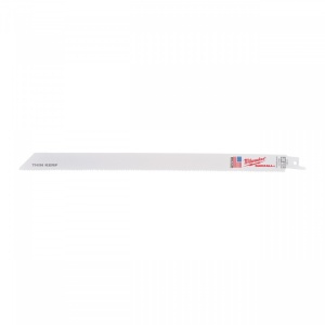 Lemn / Metal / Plastic: Pânze universale Milwaukee 300 x 10 / 14 Tpi - 5 bucati