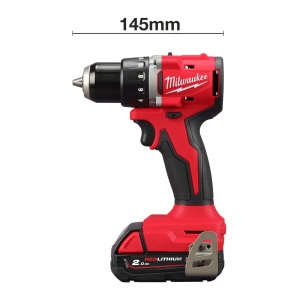 M18 BLDDRC-202X Mașină de găurit, compactă, cu motor fără perii, 2 baterii 2Ah, incarcator, cuplu 60.5 Nm - Img 9