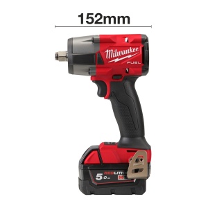 M18 FMTIW2F12-0 Cheie de impact patrat 1/2˝, cuplu 745 Nm și inel de strângere, neechipata - Img 11