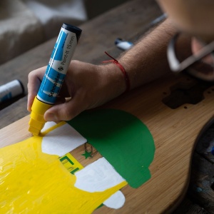 Marker cu vopsea acrilică Paint-It 330 15 mm Schneider 6 buc/Set1 - Img 3