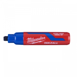 Marker INKZALL™ albastru cu vârf lat - mărimea XL