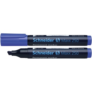 Marker permanent vârf teșit 2-7 mm Schneider 250 - Img 1