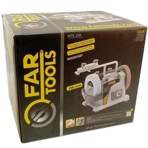 Masina de ascutit/slefuit Far Tools 120 W, 200 mm, tip W3S - Img 3