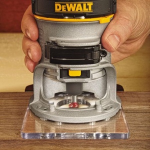 Masina de frezat verticala unimanuala Dewalt D26200, 900 W, 16000-27000 rpm - Img 5
